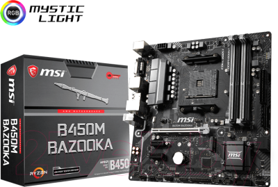 Материнская плата MSI B450M Bazooka