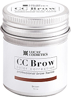 

Краска для бровей Lucas Cosmetics, CC Brow Хна в баночке