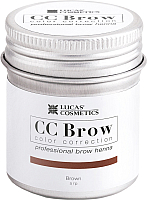 

Краска для бровей Lucas Cosmetics, CC Brow Хна в баночке