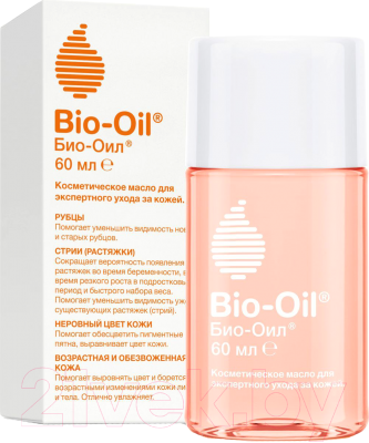 Масло для тела Bio-Oil От шрамов растяжек неровного тона лица (60мл)