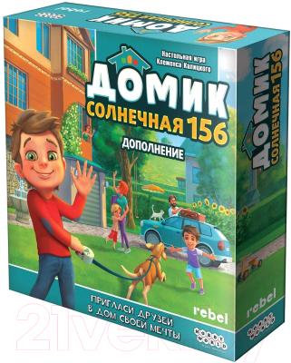 

Настольная игра Мир Хобби, Домик: Солнечная 156