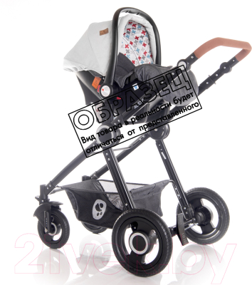 Детская универсальная коляска Lorelli Alexa Light Grey / 10021262068