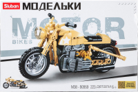 Конструктор Sluban Военный мотоцикл / RC-M38-B0959 (223эл) - 