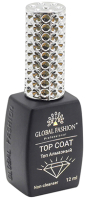 

Топ для гель-лака Global Fashion, Без липкого слоя с частичками золота