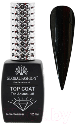 Топ для гель-лака Global Fashion Galaxy Top Coat с глиттером 05 (12мл)