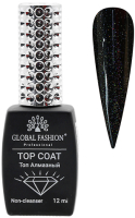

Топ для гель-лака Global Fashion, Galaxy Top Coat с глиттером 06