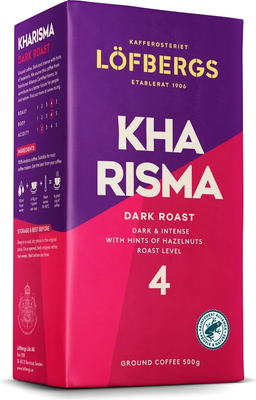 Кофе молотый Lofbergs Kharisma (500г) - 