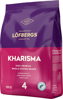 Кофе в зернах Lofbergs Kharisma (1кг) - 