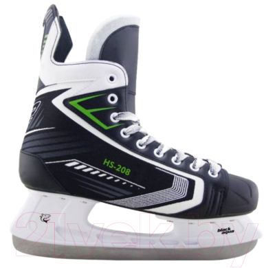 Коньки хоккейные Black Aqua HS-208 (р.42)