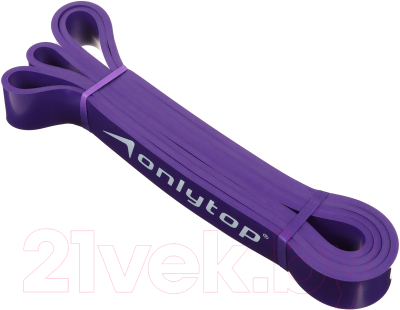 Эспандер Onlytop 15-40кг 208x3.2x0.45см / 4128419 (фиолетовый)