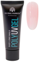 Моделирующий гель для ногтей Global Fashion PolyUVgel 02 (30г) - 