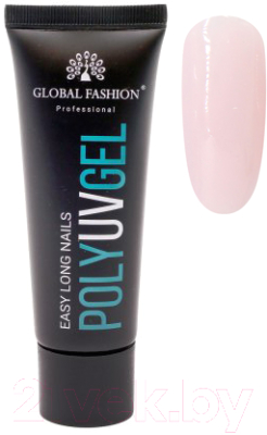 Моделирующий гель для ногтей Global Fashion PolyUVgel 01 (30г)