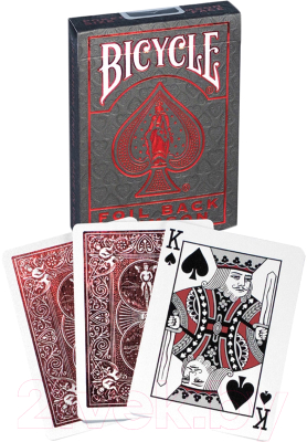 Изображение товара Игральные карты Bicycle Metalluxe Red / 1041366