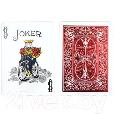 Изображение товара Игральные карты Bicycle Metalluxe Red / 1041366