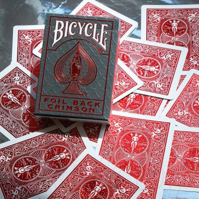 Изображение товара Игральные карты Bicycle Metalluxe Red / 1041366