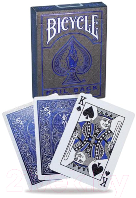 Игральные карты Bicycle Metalluxe Blue / 1041369