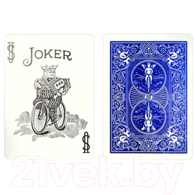 Игральные карты Bicycle Metalluxe Blue / 1041369