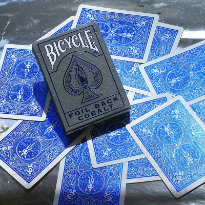 Игральные карты Bicycle Metalluxe Blue / 1041369