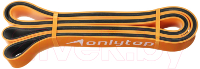 Эспандер Onlytop 11-36кг 208x2.9x0.45см / 4597298 (оранжевый/черный)