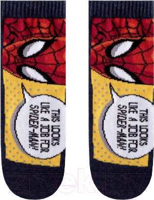 Носки детские Conte Kids Marvel 358 (р.16, темно-синий)