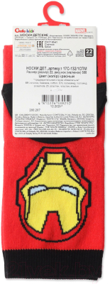 Носки детские Conte Kids Marvel 17С-132/1СПМ 588 (р.18, красный)