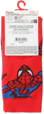 Носки детские Conte Kids Marvel 17С-132/1СПМ 587 (р.16, красный)