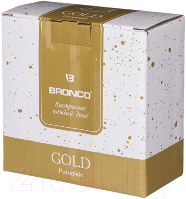 Чашка с блюдцем Bronco Gold / 263-1077