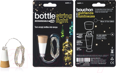 Изображение товара Светодиодная гирлянда Suck UK Bottle / SK LIGHTSTRING1