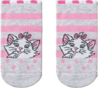 Носки детские Conte Kids Disney 450 (р.12, светло-серый/розовый) -