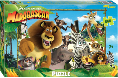 Пазл Step Puzzle Мадагаскар – 3 / 97074 (560эл)