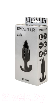 Пробка интимная Lola Games Spice it up Delight Black 8010-01lola