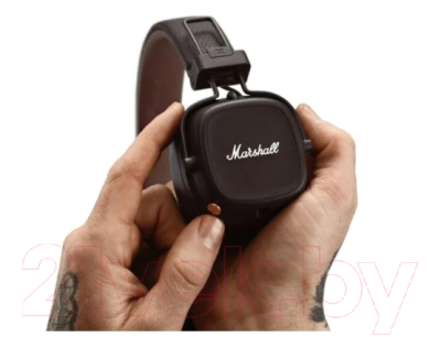 Беспроводные наушники Marshall Major IV Bluetooth  (коричневый)