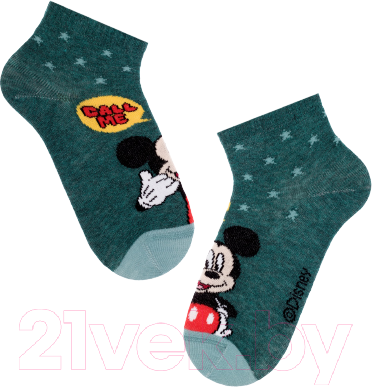 Носки детские Conte Kids Disney 351 (р.16, темно-бирюзовый)