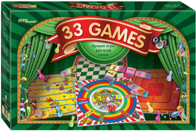 Набор игр Step Puzzle 33 лучшие игры мира / 76584