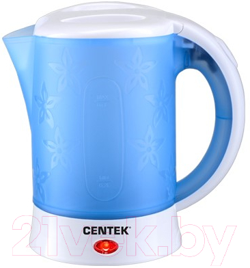 Электрочайник Centek CT-0054 (белый/синий)