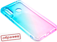 Чехол-накладка Case Gradient Dual для Honor 9x/9x Pro (розовый/синий) - 