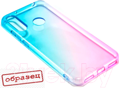 Чехол-накладка Case Gradient Dual для Honor 9x/9x Pro (розовый/синий)