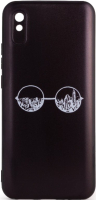 Чехол-накладка Case Print для Redmi 9A (очки) - 