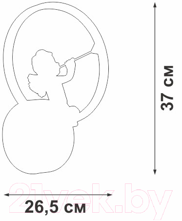 Бра Vitaluce V4667-0/1A