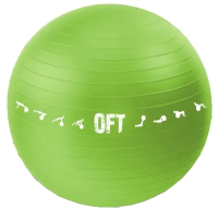 Фитбол гладкий Original FitTools FT-GBPRO-65GN (зеленый) - 