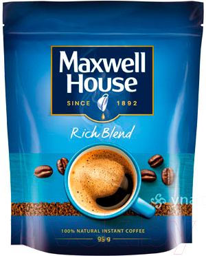Кофе растворимый Maxwell House Натуральный (95г)