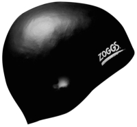 Шапочка для плавания Zoggs Easy Fit Silicone Cap / 304624 (черный) - 
