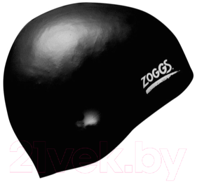 Шапочка для плавания ZoggS Easy Fit Silicone Cap / 304624 (черный)