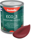 Краска Finntella Eco 3 Wash and Clean Viininpu / F-08-1-1-FL130 (900мл, финский бордовый, глубокоматовый) - 