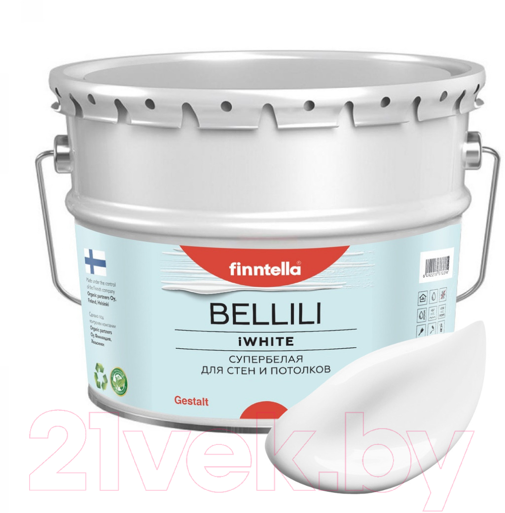 Краска Finntella Bellili 4D / F-03-0-9