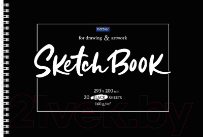 Альбом для рисования Hatber Premium SketchBook. Classic / 20А4Aгр_23481 (20л)