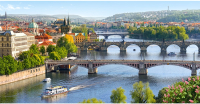 Пазл Castorland Река Влтава, Прага / C-400096 (4000эл) - 