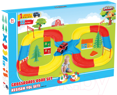Изображение товара Автотрек Pilsan Crossroads Road / 07684