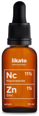 Сыворотка для лица Likato Professional С ниацинамидом и цинком (30мл)