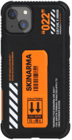 Чехол-накладка Skinarma Shingoki для iPhone 13 (оранжевый) - 